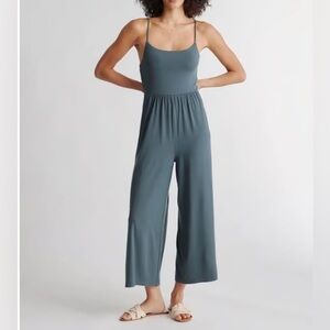Quince Tencel Jersey Wide Leg Jumpsuit